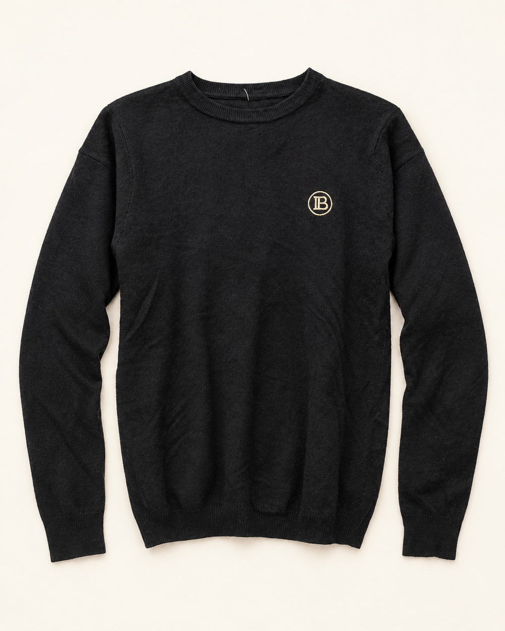 Black men's preloved sweater, VW-MS90