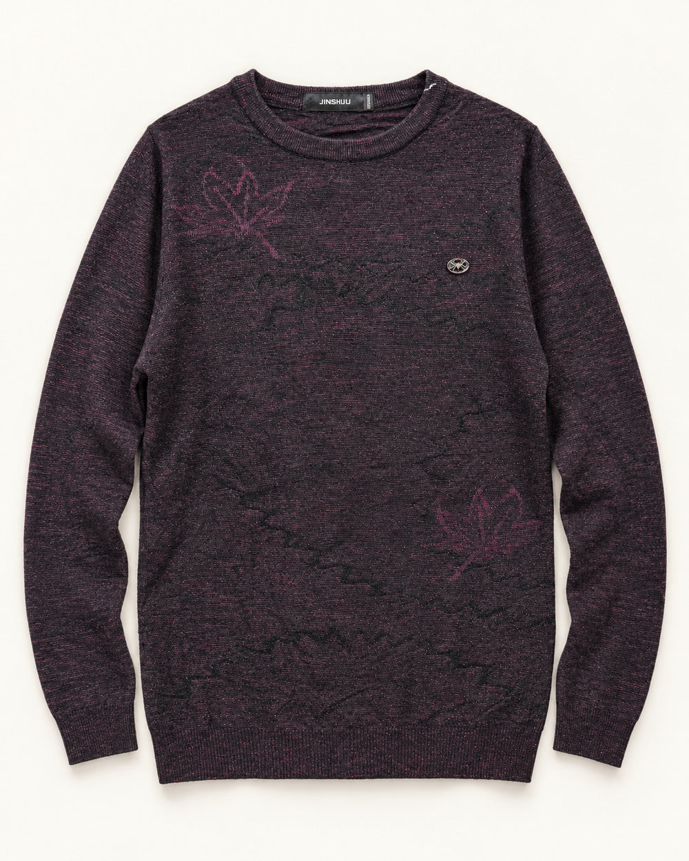 Burgundy men's preloved sweater, VW-MS92