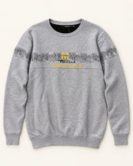 Light Grey men's preloved sweatshirt, VW-MS93