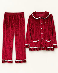 Red women's preloved night suit, VW-NS03