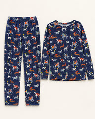 Navy women's preloved night suit, VW-NS10