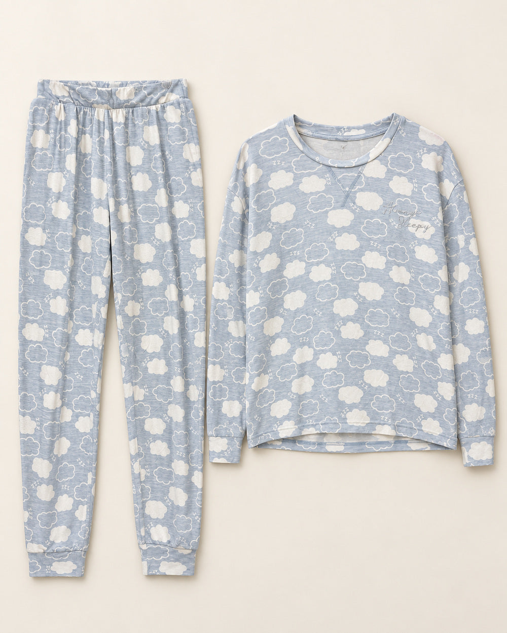 Powder Blue women's preloved night suit, VW-NS22