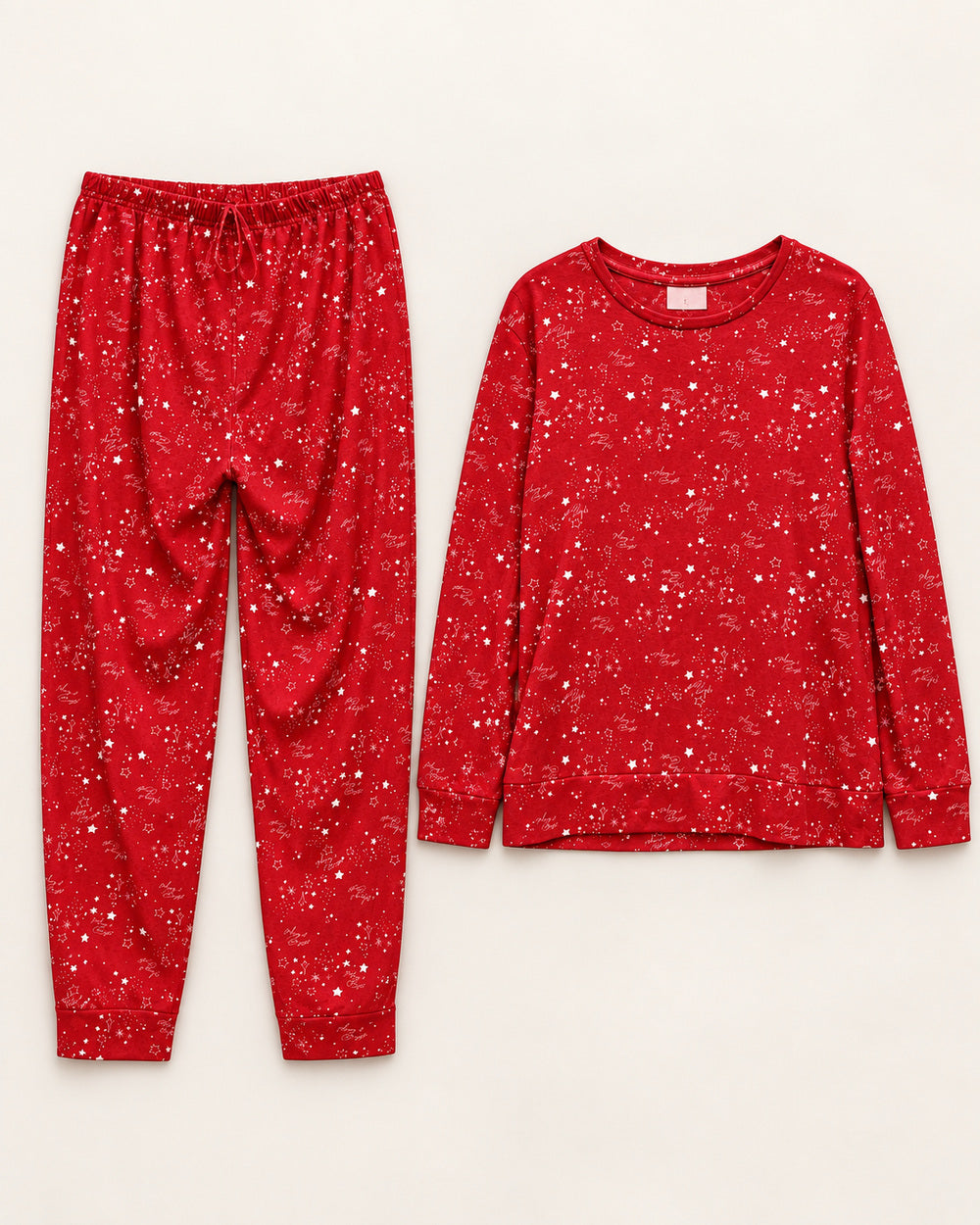 Red women's preloved night suit, VW-NS36