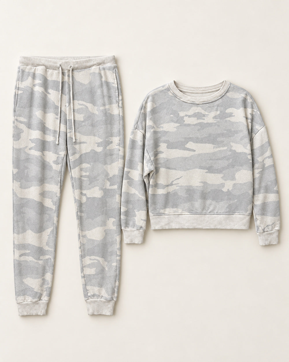 Grey & White women's preloved night suit, VW-NS58