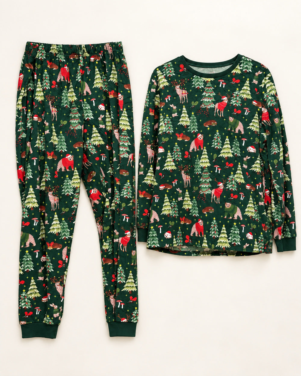 Forest Green women's preloved night suit, VW-NS65
