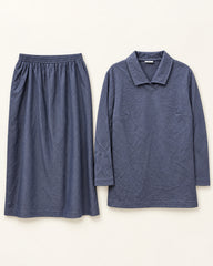 Slate Blue women's preloved night suit, VW-NS70