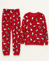 Red women's preloved night suit, VW-NS71