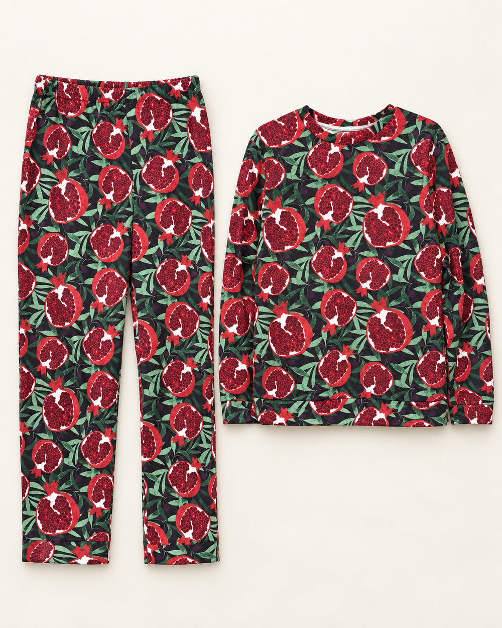 Red & Green women's preloved night suit, VW-NS81