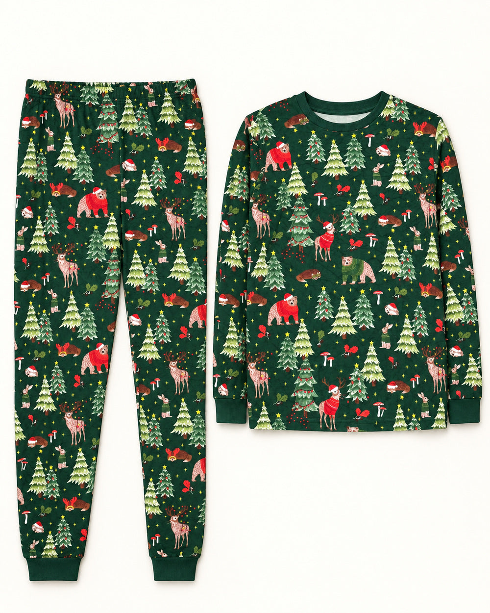 Forest Green women's preloved night suit, VW-NS87