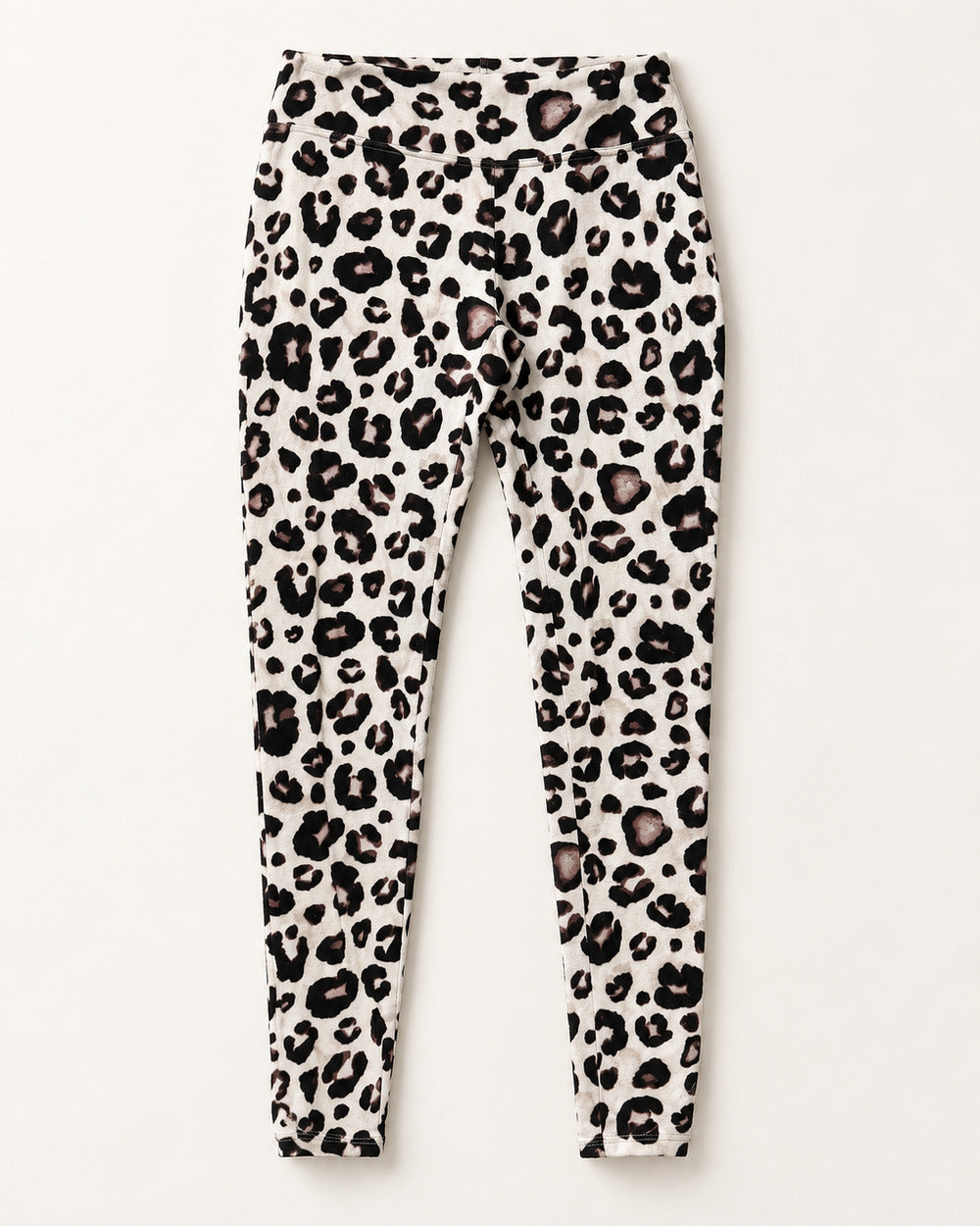 Cream & Black women's preloved winter bottoms, VW-TR04