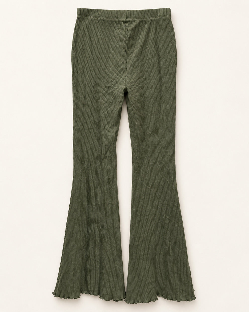 Olive women's preloved winter bottoms, VW-TR07