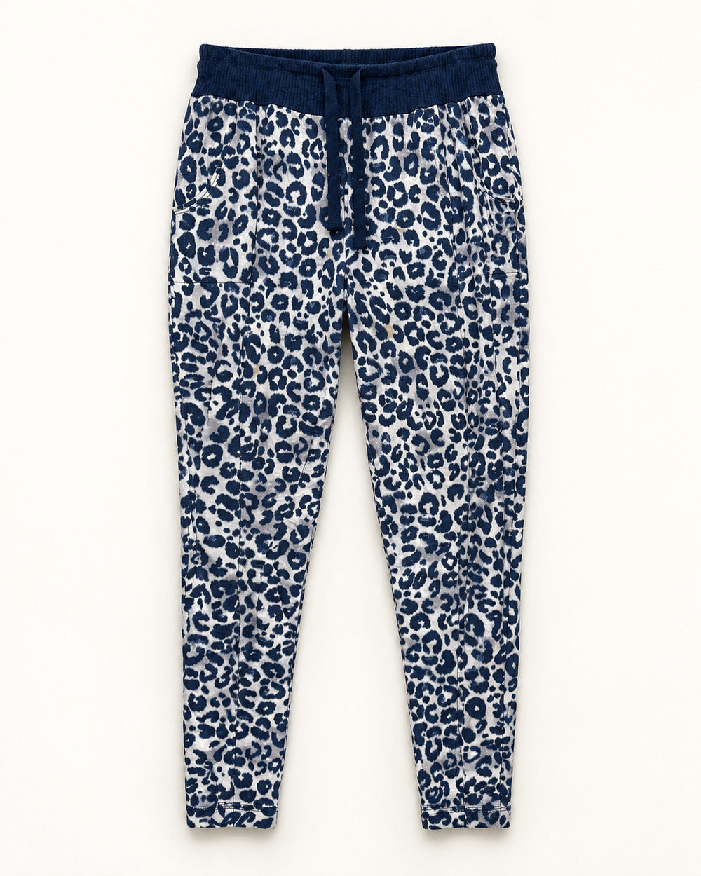 Navy & White women's preloved winter bottoms, VW-TR162