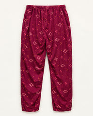 Burgundy & Gold women's preloved winter bottoms, VW-TR184
