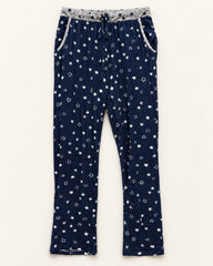 Navy & White women's preloved winter bottoms, VW-TR194