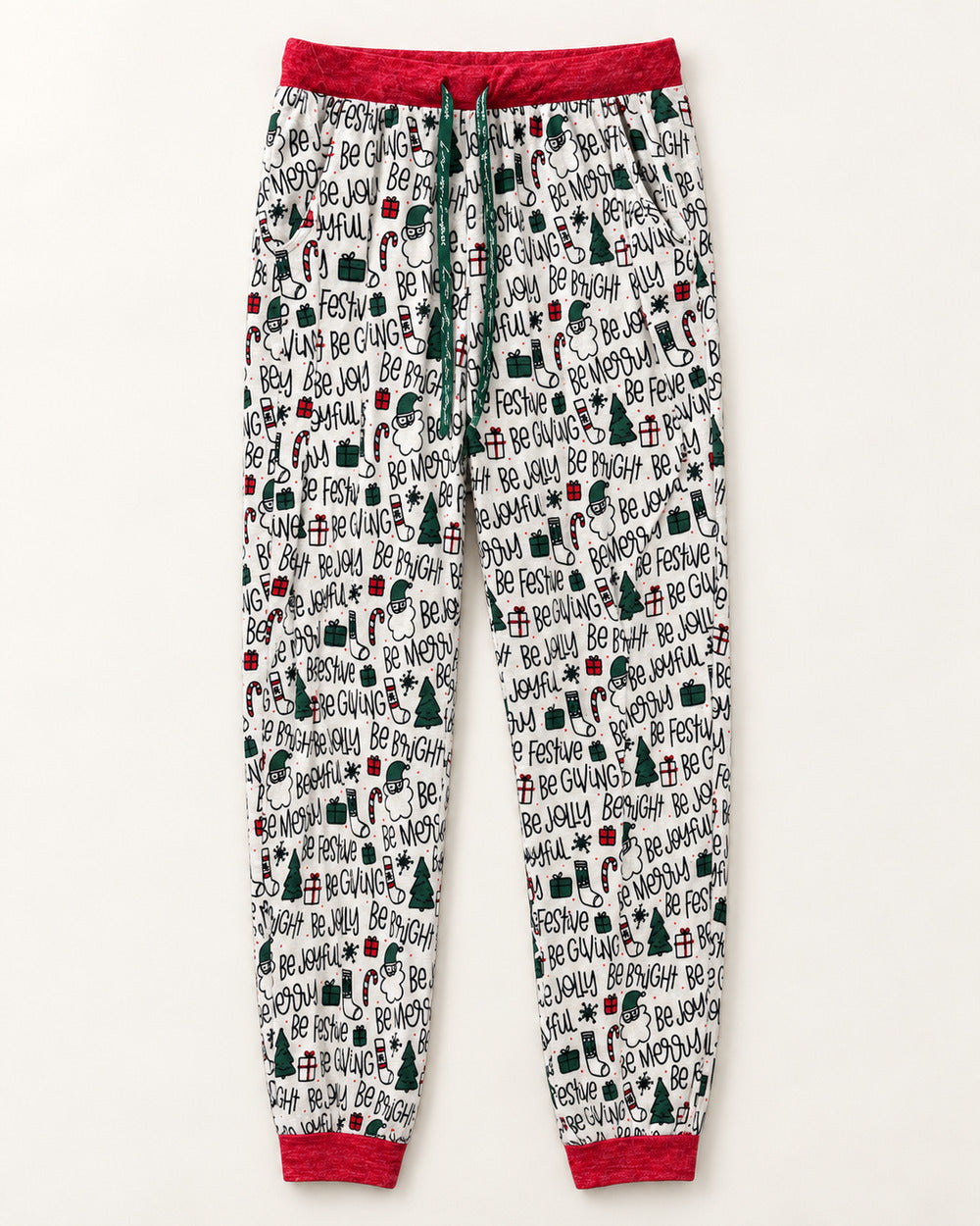 White & Multicolour women's preloved winter bottoms, VW-TR198