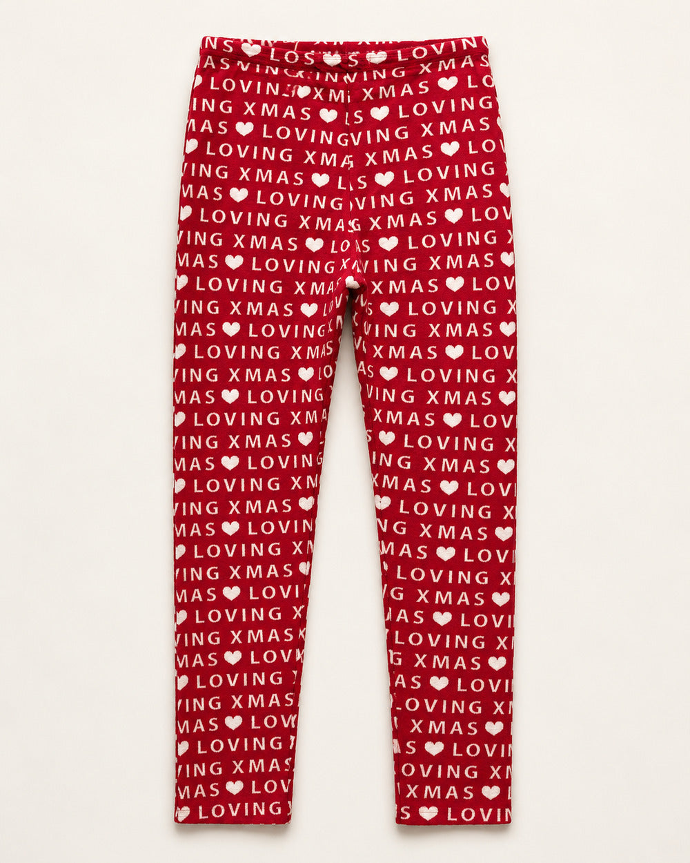 Red & White women's preloved winter bottoms, VW-TR36