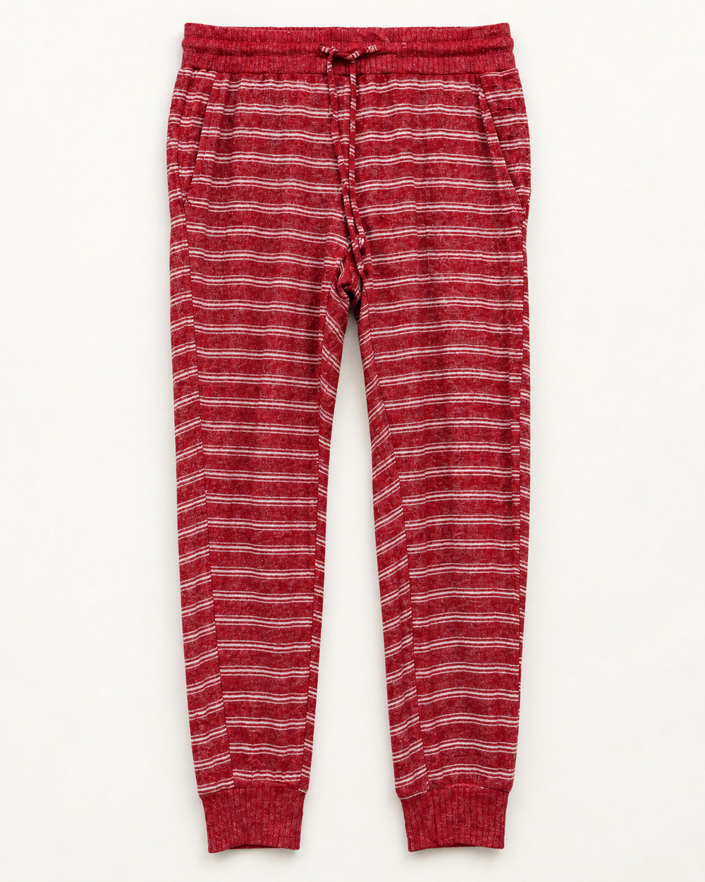 Red & White women's preloved winter bottoms, VW-TR58
