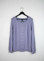 Preloved Premium Winter Cardigans & Sweaters by talbots, Purple Polyester for Women - OTS Thrift Shop Islamabad Pakistan