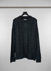 Premium Condition Winter Cardigans & Sweaters | Preloved H&M | DarkGray Acrylic | Thrift Shop for Women Lahore Pakistan | OTS
