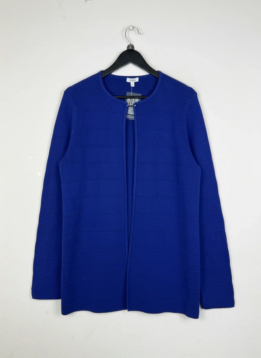 Winter Cardigans & Sweaters | Cut label | Preloved Branded | Navy Blue Acrylic | Premium | OTS Thrift Store Karachi Pakistan