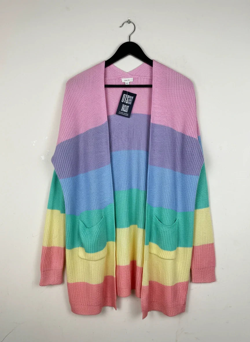 UK Imported secondhand Winter Cardigans & Sweaters - debut brand, Multi Acrylic, Premium condition, for Women - Online Thrift Store Islamabad Pakistan