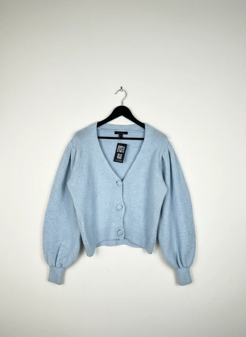UK Imported secondhand Winter Cardigans & Sweaters - Primark brand, Ice Blue Acrylic, Excellent condition, for Women - Online Thrift Store Karachi Pakistan
