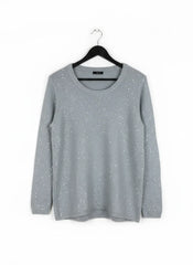 Premium Condition Winter Cardigans & Sweaters | Preloved M&Co | Gray Acrylic | Thrift Shop for Women Islamabad Pakistan | OTS