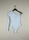 Preloved Excellent Winter Crop Tops by Pretty Little Thing, White Polyester for Women - OTS Thrift Shop Lahore Pakistan