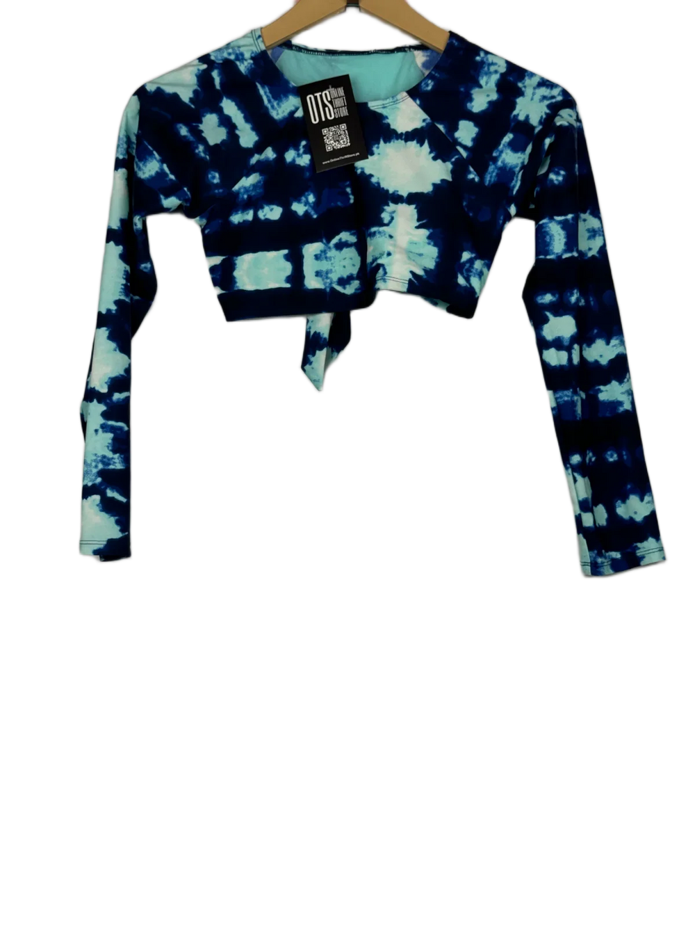 UK Imported secondhand Winter Crop Tops - Unknown brand, Multi Polyester, Premium condition, for Women - Online Thrift Store Peshawar Pakistan