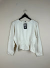 Winter Crop Tops | Pep & Co | Preloved Branded | White Cotton | Excellent | OTS Thrift Store Peshawar Pakistan