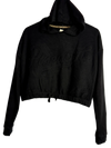 Shop Premium Winter Crop Tops by Pineapple | Preloved Branded Clothes | Black Cotton | Women | OTS Thrift Store Peshawar Pakistan