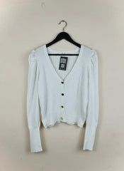 UK Imported secondhand Winter Crop Tops - Primark brand, White Polyester, Premium condition, for Women - Online Thrift Store Lahore Pakistan