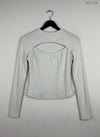Shop Premium Winter Crop Tops by Missguided | Preloved Branded Clothes | Beige Polyester | Women | OTS Thrift Store Karachi Pakistan