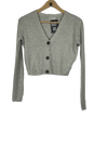 UK Imported secondhand Winter Crop Tops - H&M brand, Grey Acrylic, Premium condition, for Women - Online Thrift Store Lahore Pakistan