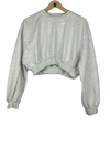 Preloved Premium Plus Winter Crop Tops by Zara, OffWhite Cotton for Women - OTS Thrift Shop Lahore Pakistan