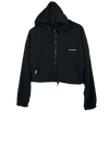 Secondhand Branded Winter Crop Tops by Bershka, Black Polyester fabric, Premium condition, for Women - Online Thrift Shop Peshawar Pakistan