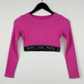 UK Imported secondhand Winter Crop Tops - Primark brand, Pink Polyester, Premium condition, for Women - Online Thrift Store Lahore Pakistan