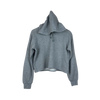 Secondhand Branded Winter Crop Tops by Unknown, Grey Cotton fabric, Premium condition, for Women - Online Thrift Shop Lahore Pakistan