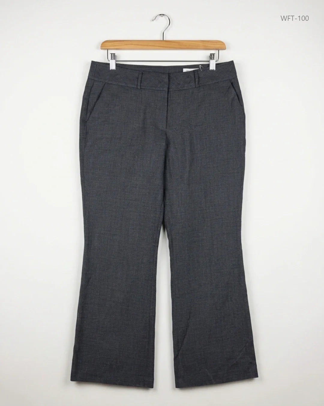 Secondhand Branded Women Flapper Trouser by F&F, Black Polyester fabric, Premium condition, for - Online Thrift Shop Karachi Pakistan