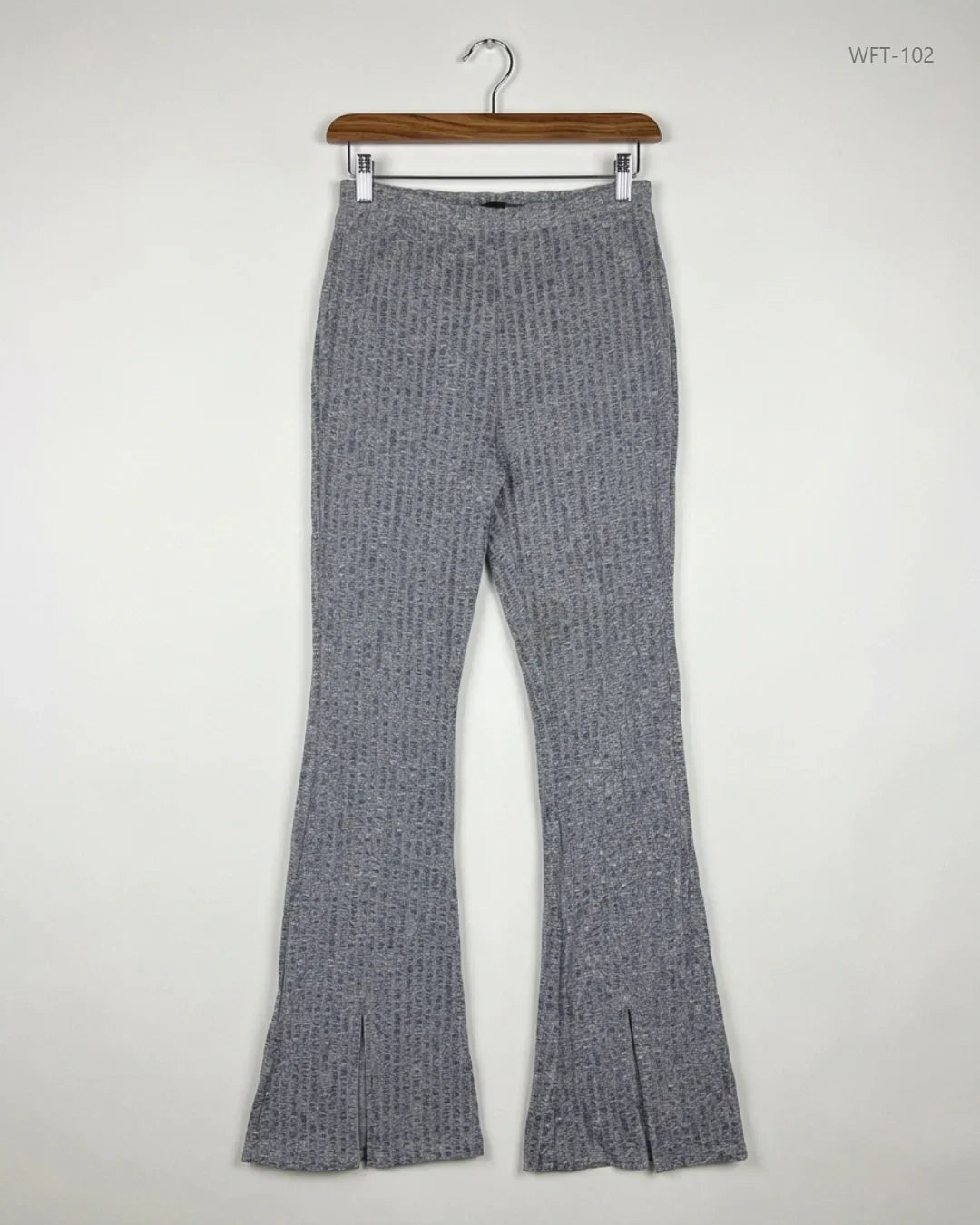 Preloved Premium Women Flapper Trouser by Shein, Grey Polyester for - OTS Thrift Shop Islamabad Pakistan