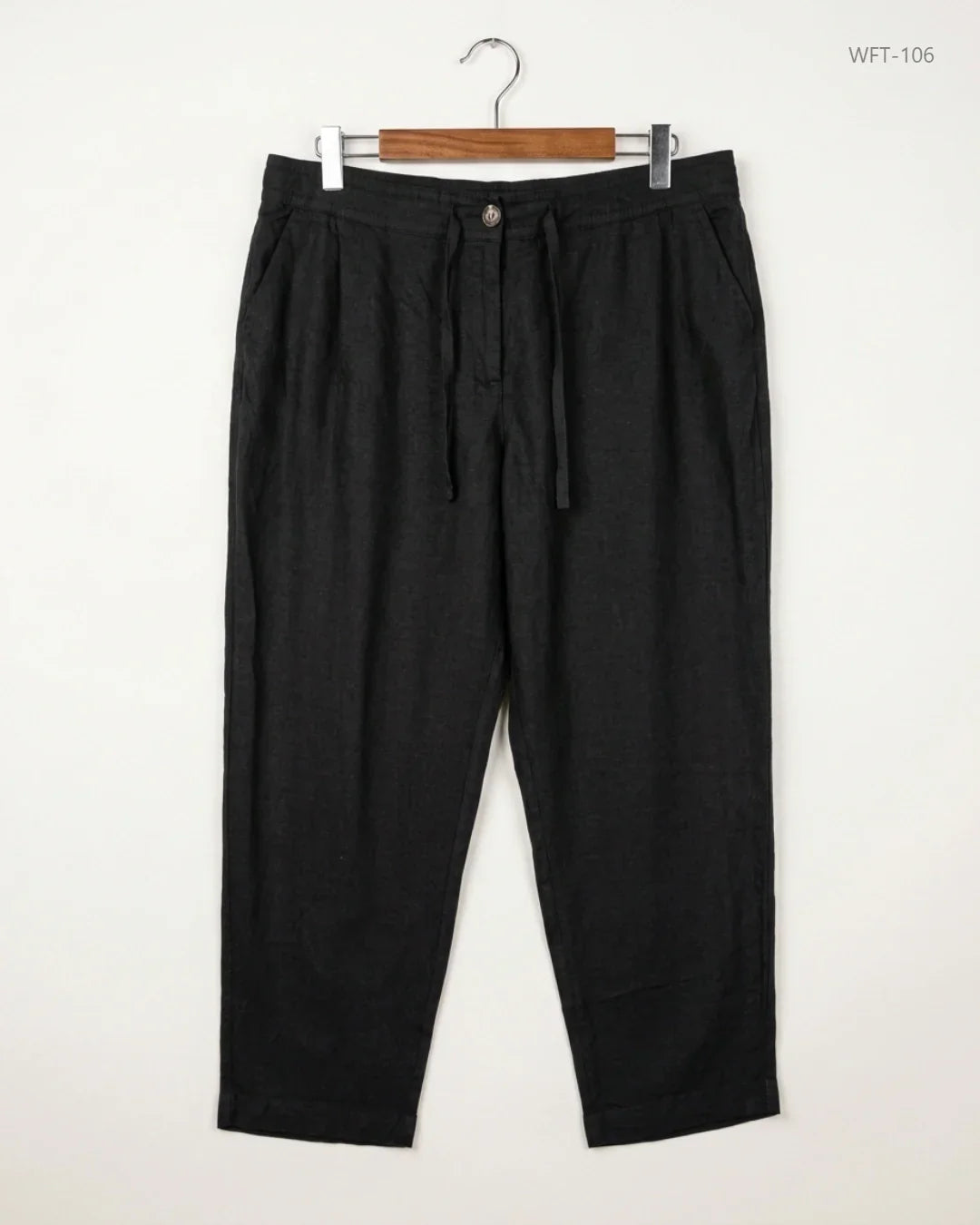 Women Flapper Trouser | Next | Preloved Branded | Black viscose | Premium | OTS Thrift Store Peshawar Pakistan