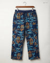 UK Imported secondhand Women Flapper Trouser - Marks & Spencer brand, Blue Cotton, Premium condition, for - Online Thrift Store Karachi Pakistan