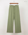 Shop Premium Women Flapper Trouser by CUT LABEL | Preloved Branded Clothes | Green Cotton | | OTS Thrift Store Karachi Pakistan