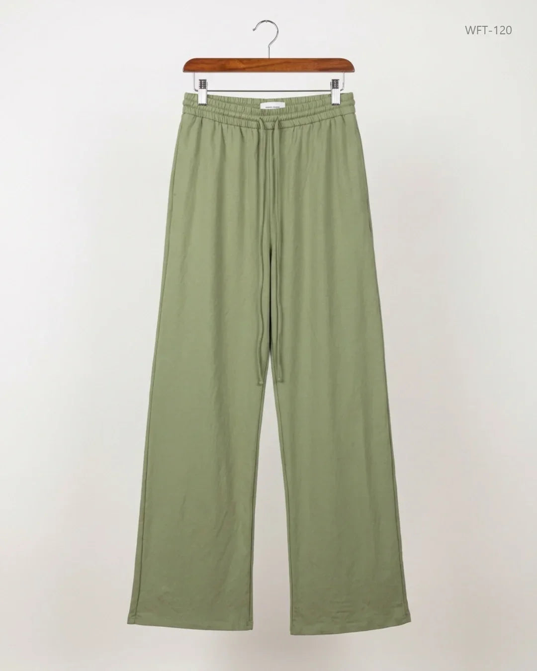 Shop Premium Women Flapper Trouser by CUT LABEL | Preloved Branded Clothes | Green Cotton | | OTS Thrift Store Karachi Pakistan