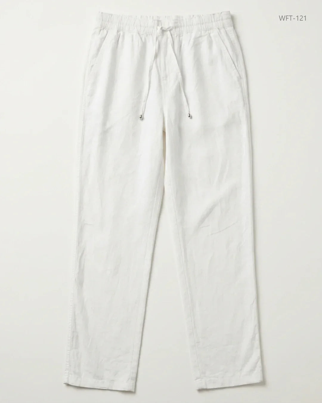 Secondhand Branded Women Flapper Trouser by F&F, White Cotton fabric, Premium condition, for - Online Thrift Shop Peshawar Pakistan