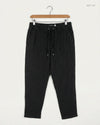 Preloved Premium Women Flapper Trouser by H&M, Black Cotton for - OTS Thrift Shop Karachi Pakistan