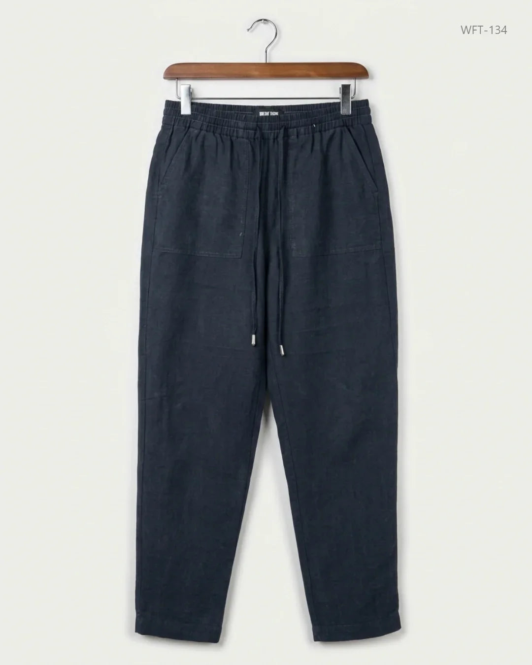 UK Imported secondhand Women Flapper Trouser - Marks & Spencer brand, Black Cotton, Premium condition, for - Online Thrift Store Peshawar Pakistan
