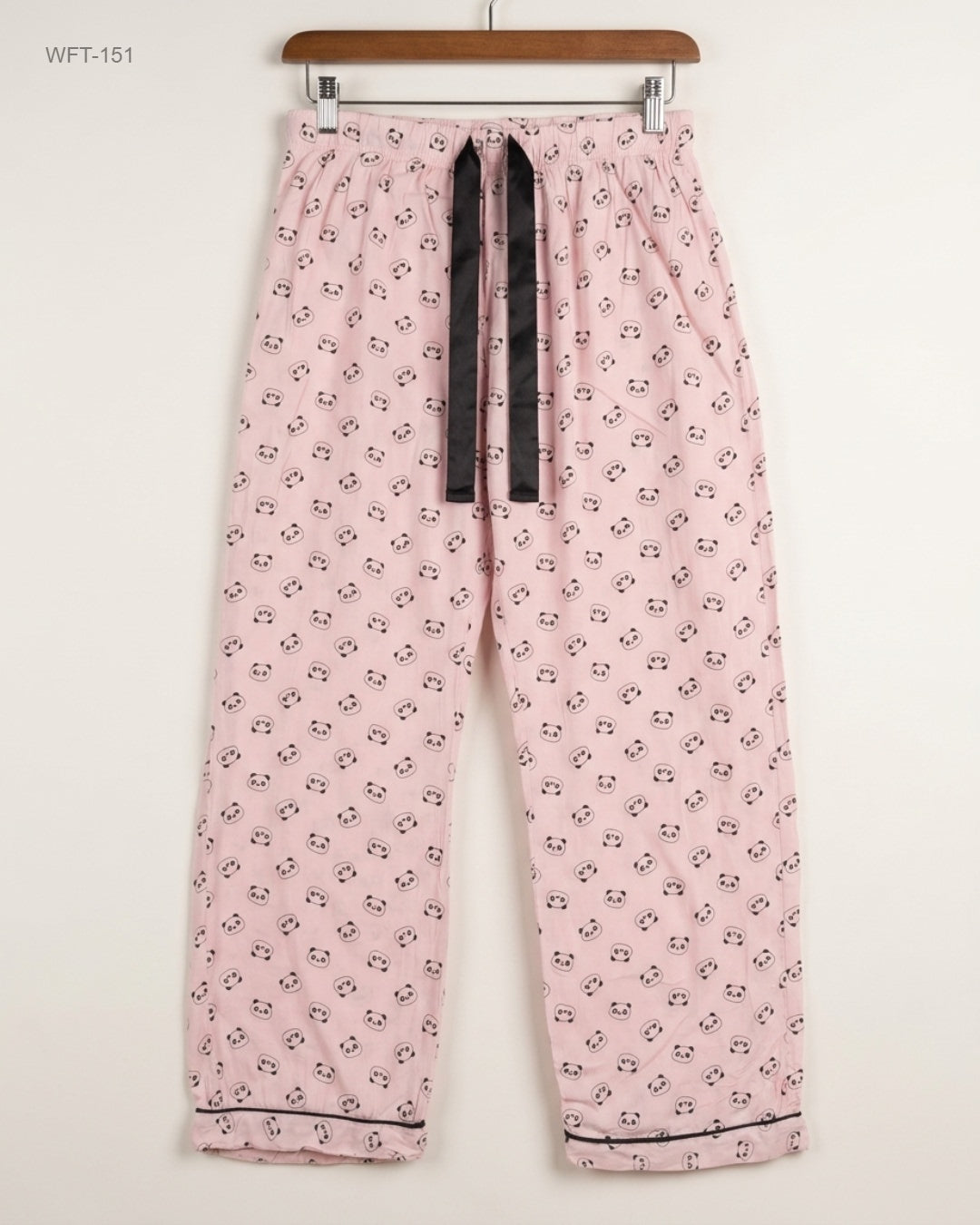 Preloved Premium Women Flapper Trouser by LOVE TO LOUNGE, Pink Viscose for - OTS Thrift Shop Lahore Pakistan