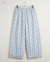 Secondhand Branded Women Flapper Trouser by SECRET, SkyBlue Cotton fabric, Premium condition, for - Online Thrift Shop Lahore Pakistan