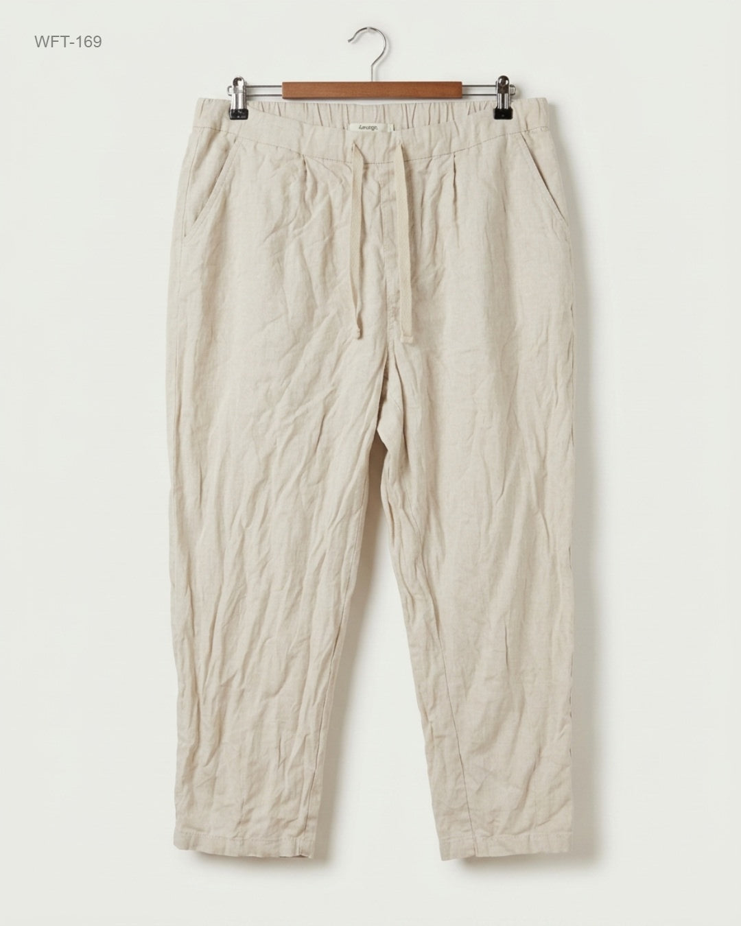 Premium Condition Women Flapper Trouser | Preloved George | Beige Viscose | Thrift Shop for Lahore Pakistan | OTS